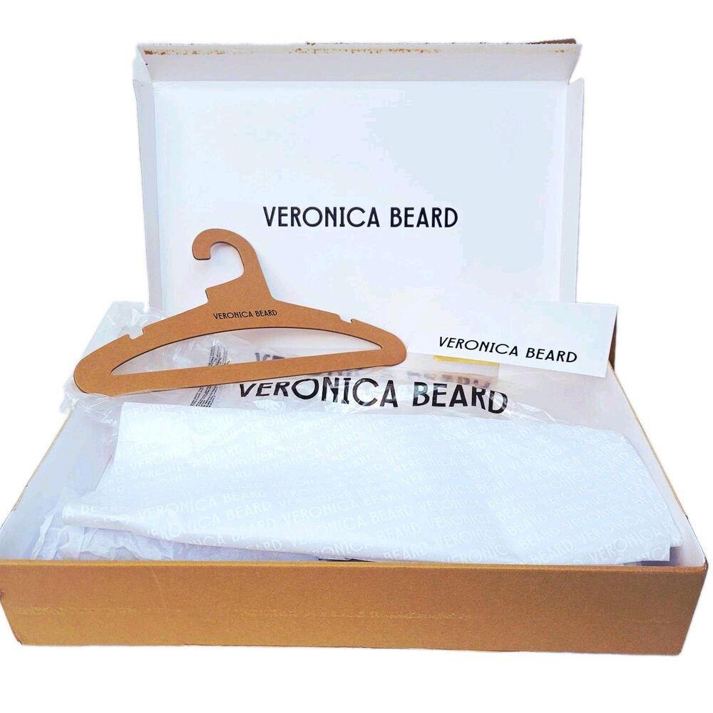 Veronica Beard Empty Gift Box Packaging Garment Bag Hanger Tissue Paper
